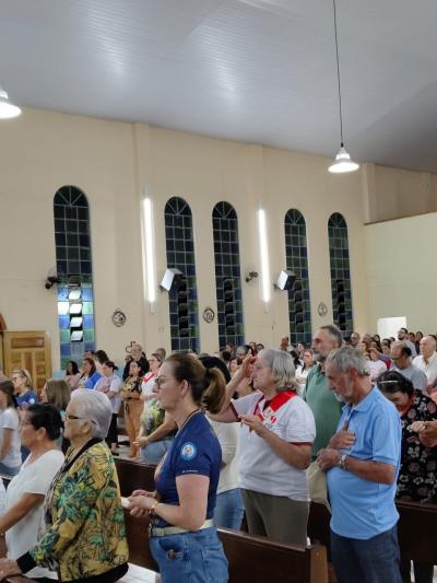 2º Dia do Tríduo em Honra a São José reúne centenas de fiéis em Laranjeiras do Sul