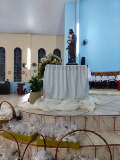 Missa Solene em Louvor a São José reúne fiéis no bairro Cristo Rei
