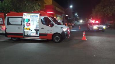 LS: Condutor e garupa sofrem ferimentos graves após colidir motocicleta em automóvel 