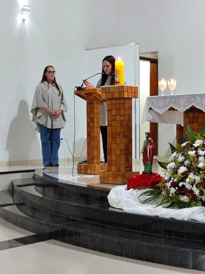 Comunidade São Marcos encerrou os Tríduos em louvor ao padroeiro com Santa Missa