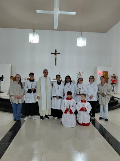 Comunidade São Marcos encerrou os Tríduos em louvor ao padroeiro com Santa Missa