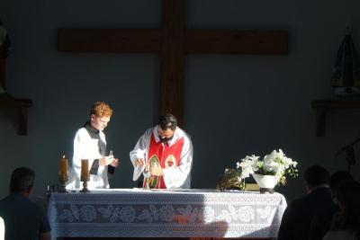Inauguração de Capela dedicada a Santa Bárbara marca momento de fé em Laranjeiras do Sul