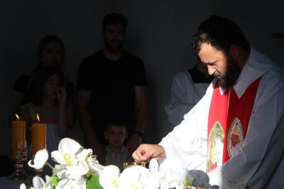 Inauguração de Capela dedicada a Santa Bárbara marca momento de fé em Laranjeiras do Sul
