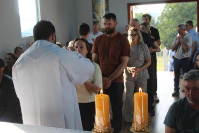 Inauguração de Capela dedicada a Santa Bárbara marca momento de fé em Laranjeiras do Sul