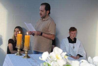 Inauguração de Capela dedicada a Santa Bárbara marca momento de fé em Laranjeiras do Sul