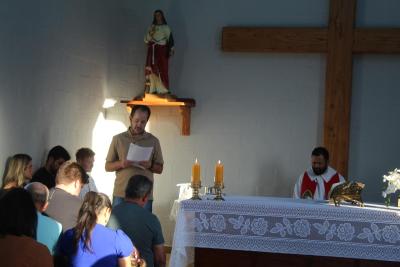 Inauguração de Capela dedicada a Santa Bárbara marca momento de fé em Laranjeiras do Sul