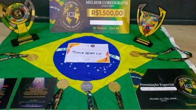 Black Heart conquista título sul-americano de dança