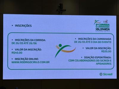 LS: Sicredi Grandes Lagos lança 8ª Corrida e Caminhada Solidária