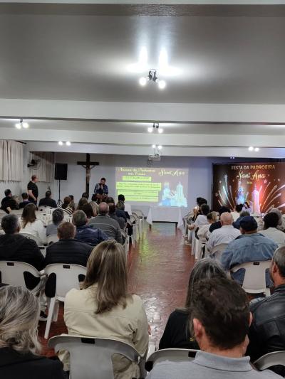 Festividades de Sant’Ana 2026 são lançadas com novidades na programação religiosa e festiva em Laranjeiras do Sul