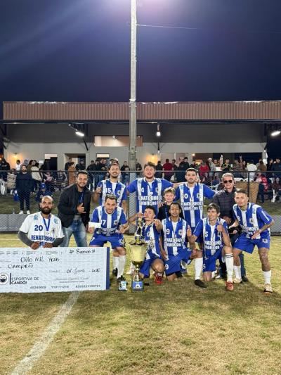 Posto Iguaçu conquista dois títulos no futebol sete 