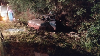 LS: Grave acidente da PR 158 deixa três pessoas feridas 