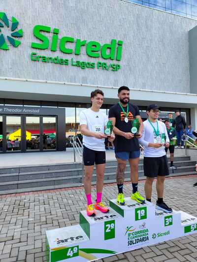 Confira a Classificação final da Corrida Solidária promovida pelo Sicredi