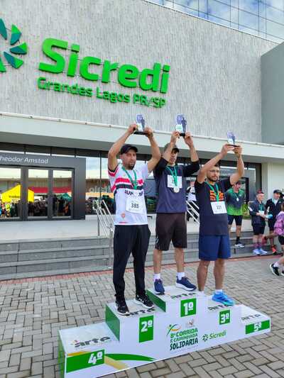 Confira a Classificação final da Corrida Solidária promovida pelo Sicredi