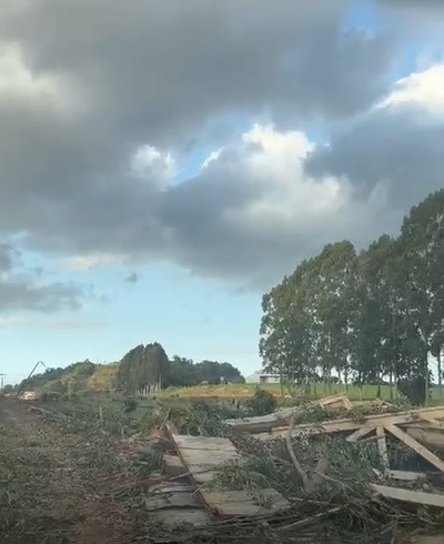 LS: Simepar confirma tornado F1 no temporal do dia 30 de junho