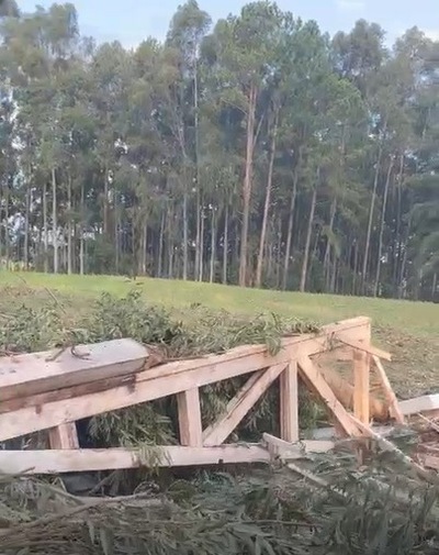 LS: Simepar confirma tornado F1 no temporal do dia 30 de junho