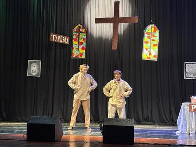 LS: Cine Teatro Iguassu lota para apresentação de “O Auto da Compadecida”