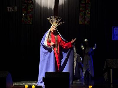 LS: Cine Teatro Iguassu lota para apresentação de “O Auto da Compadecida”