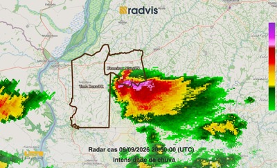 Simepar confirma tornado em Espigão Alto do Iguaçu