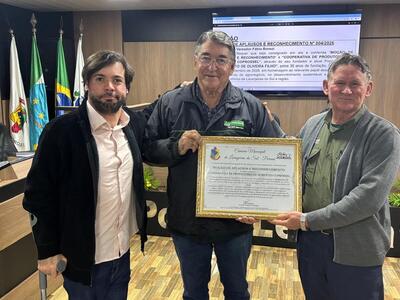 LS: Câmara homenageia 35 anos da Coprossel