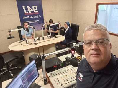 Equipe do CEMMIC visita Campo FM e reforça campanha de arrecadação para bazar