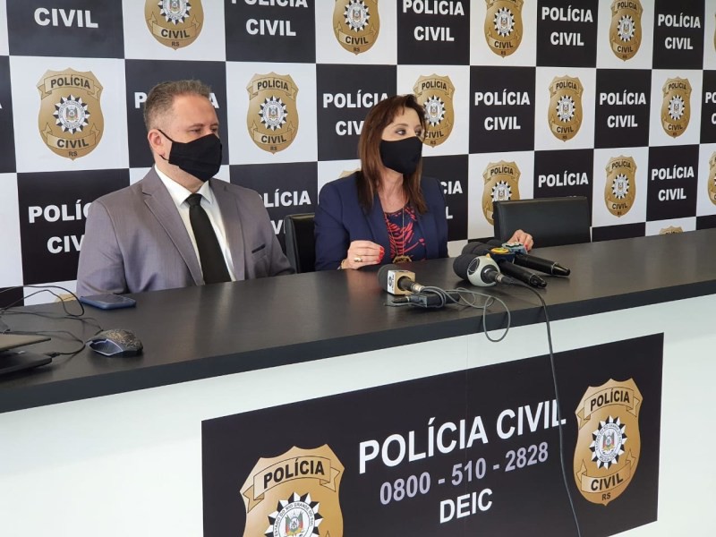Coletiva de imprensa detalha sequestro de Tamires