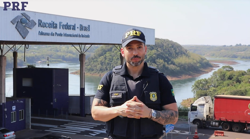 PRF esclarece dÃºvidas sobre entrada  no Paraguai pela ponte da amizade 