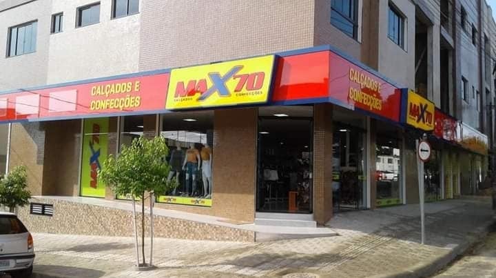 Reinauguração da loja Max 70
