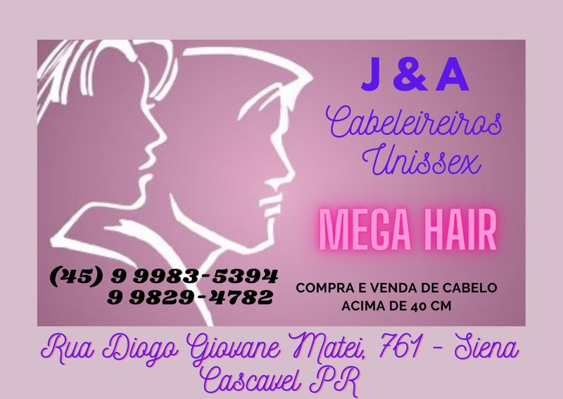 Laranjeiras do Sul - Nesta Segunda Feira (23) tem Compra de Cabelo no Santana Cabelereiros 