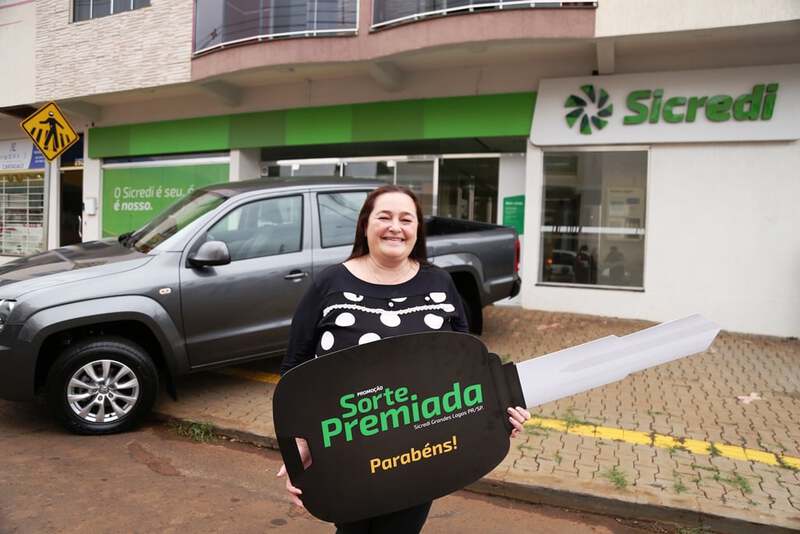 Aconteceu nesta terÃ§a (05) a entrega da Amarok da PromoÃ§Ã£o Sorte Premiada da Cooperativa Sicredi