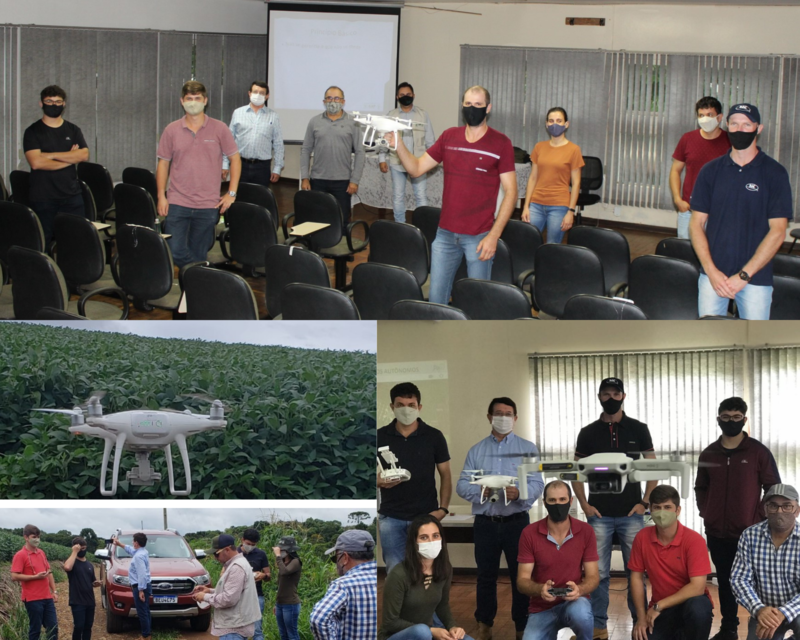 Sindicato Rural de Laranjeiras do Sul e SENAR – PR proporcionam curso de operação de drones a produtores 