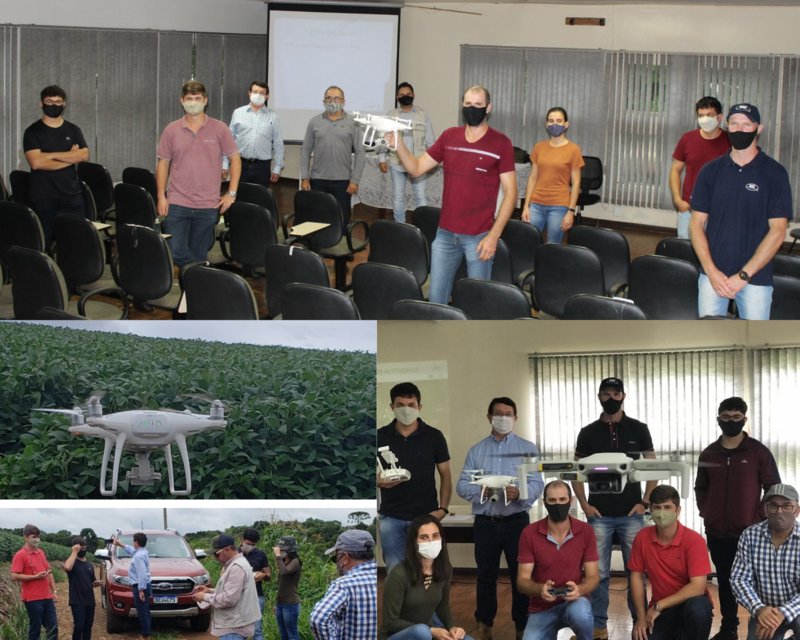 Sindicato Rural de Laranjeiras do Sul e SENAR â€“ PR proporcionam curso de operaÃ§Ã£o de drones a produtores 