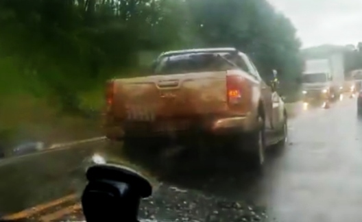 Marquinho: Motorista morre apÃ³s capotar caminhonete na BR 158