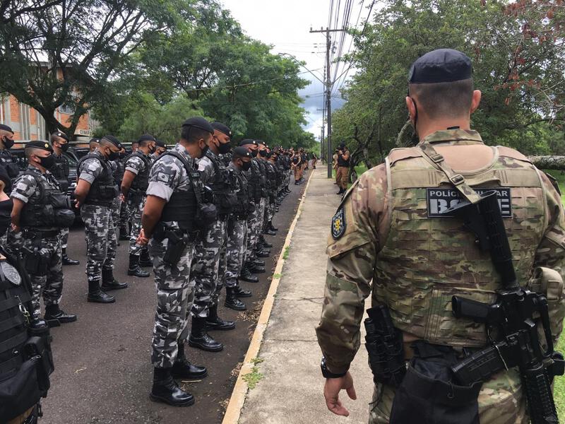 PolÃ­cia Militar lanÃ§a duas operaÃ§Ãµes simultÃ¢neas em Guarapuava