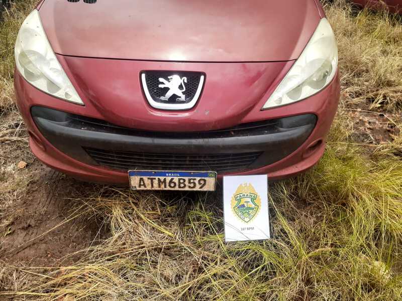 Laranjeiras: VeÃ­culo Peogeot roubado em Laranjeiras Ã© localizado em CandÃ³i