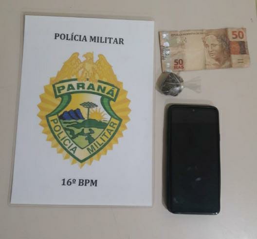 Cantagalo: Adolescente Ã© apreendido com maconha na Vila CaÃ§ula