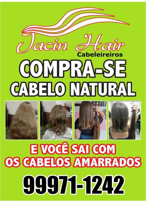 Nesta terça feira (9) Equipe Jacin Hair estará comprando cabelo em Laranjeiras do Sul 