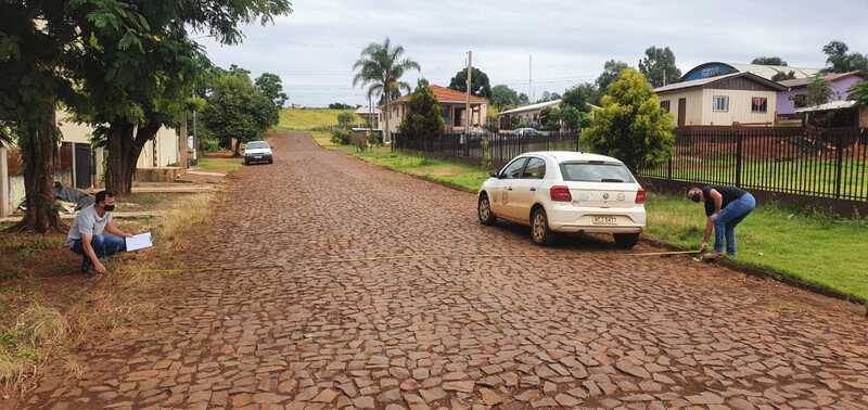 Secretaria de obras e urbanismo de Rio Bonito, comeÃ§a as mediÃ§Ãµes para inicio de pavimentaÃ§Ã£o asfÃ¡ltica 