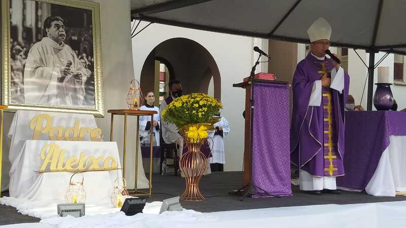 Missa de 7Âº dia de falecimento do Padre Aleixo foi presidida pelo Bispo Dom Amilton