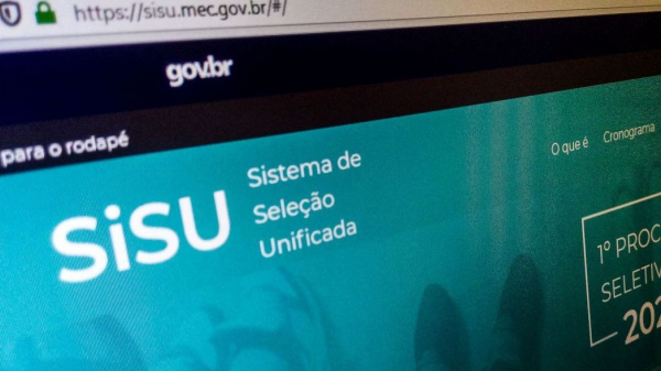 Terminam nesta quarta-feira as inscriÃ§Ãµes para o Sisu do primeiro semestre