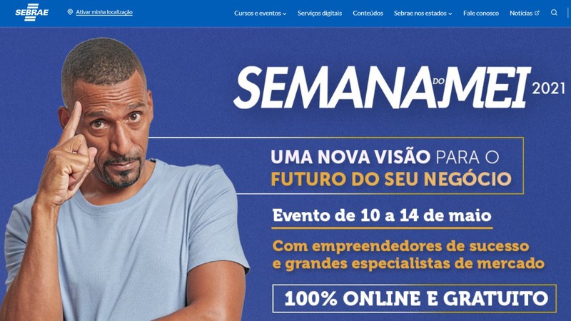 Sebrae/PR promove a Semana do MEI 2021 com capacitaÃ§Ãµes e palestras