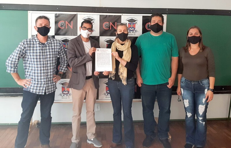 Cantagalo - Governo Estadual viabiliza recurso para Obras no ColÃ©gio Olavo Bilac