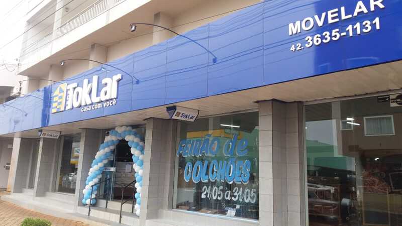 ComeÃ§ou o Super FeirÃ£o de ColchÃµes Movelar Tok Lar em Laranjeiras do Sul