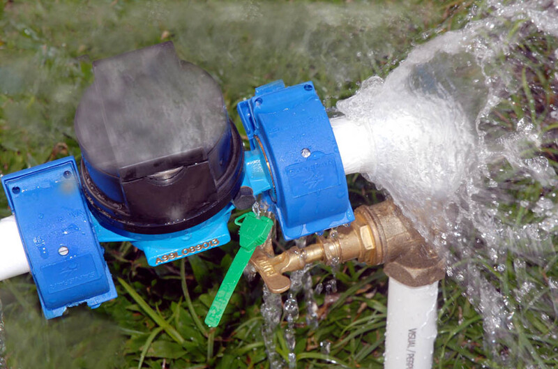 Frio intenso e geadas podem romper hidrômetro e causar transtornos