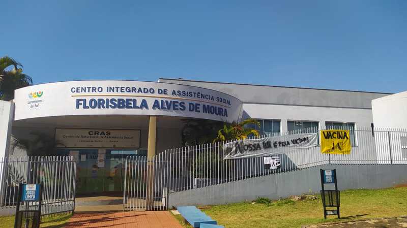 Profissionais da Secretaria de AssistÃªncia Social pedem vacinas contra a covid19