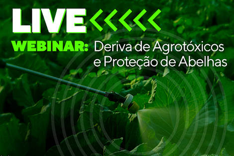 Webinar da Adapar discute impacto de agrotÃ³xicos em culturas sensÃ­veis e proteÃ§Ã£o de abelhas