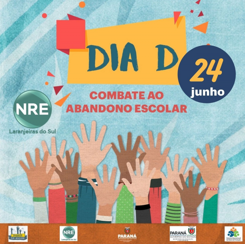 NRE definiu o dia 24 de junho como Dia â€œDâ€ de Combate ao Abandono Escolar.