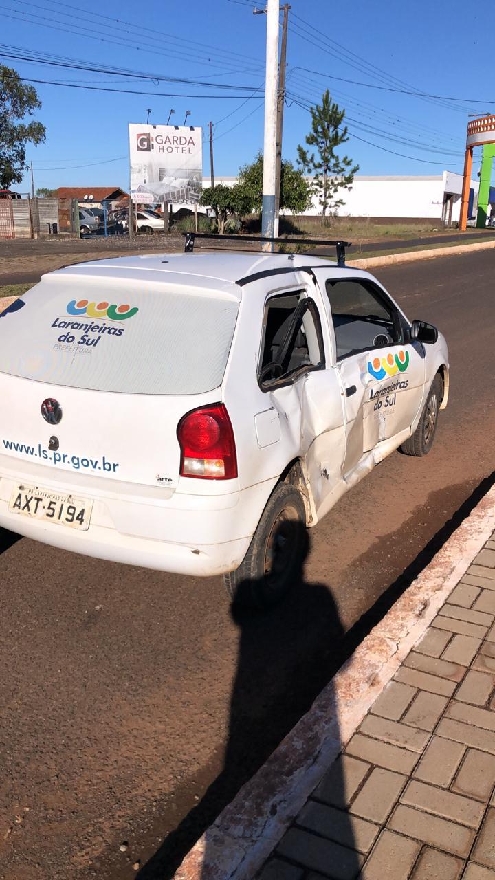 Laranjeiras: Gol da prefeitura de Laranjeiras se envolve em acidente na BR 277
