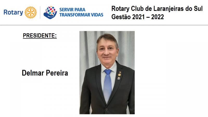 Deomar Pereira assume a presidÃªncia do Rotary Clube de Laranjeiras do Sul