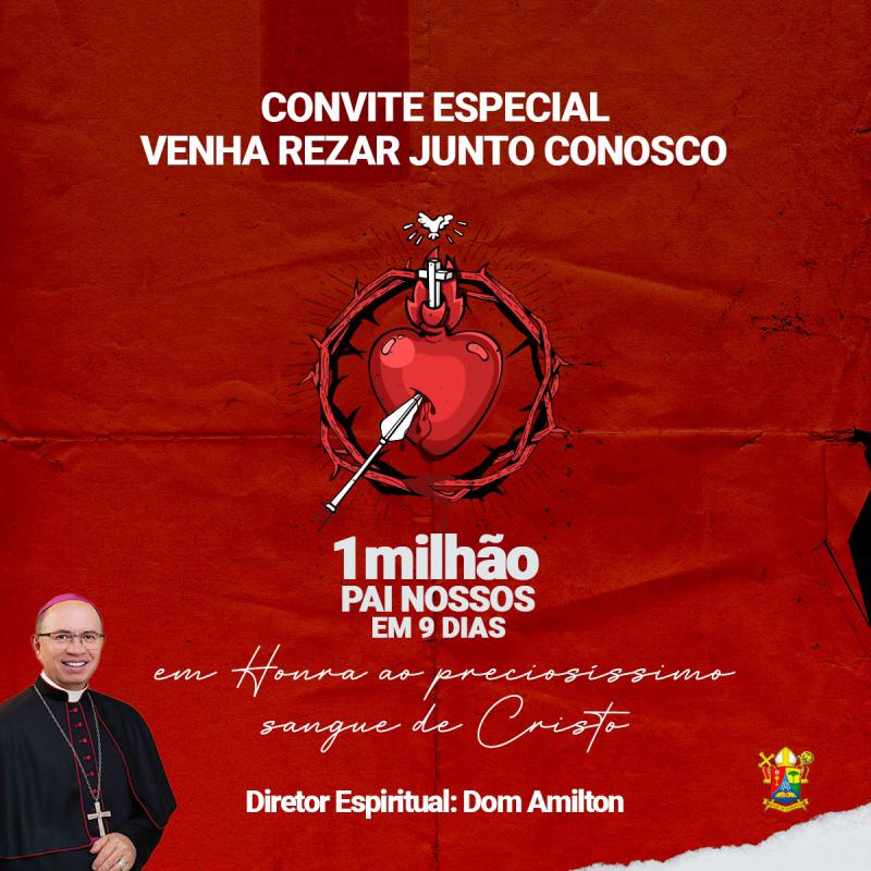 Inicia neste Domingo a Novena para Rezar 1 milhÃ£o de Pai Nossos Pelo Fim da Pandemia da Covid19
