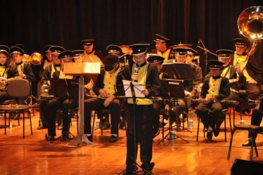 Alunos da Banda Municipal de Laranjeiras do Sul retornaram aos ensaios de forma presencial.